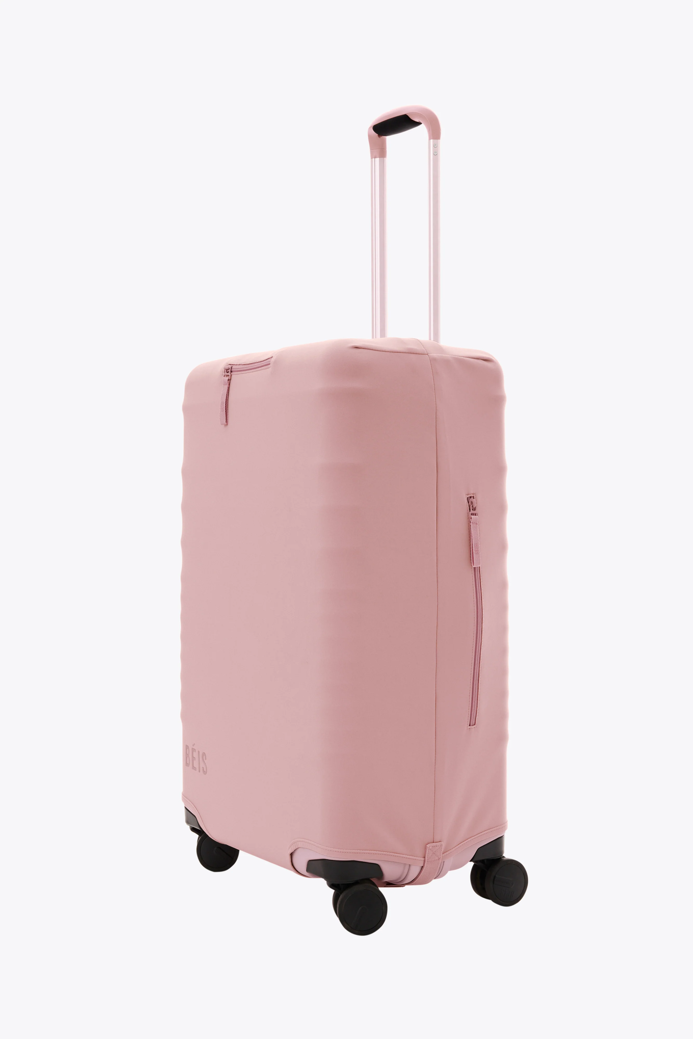 The Medium Check-In Luggage Cover in Atlas Pink - Image 3