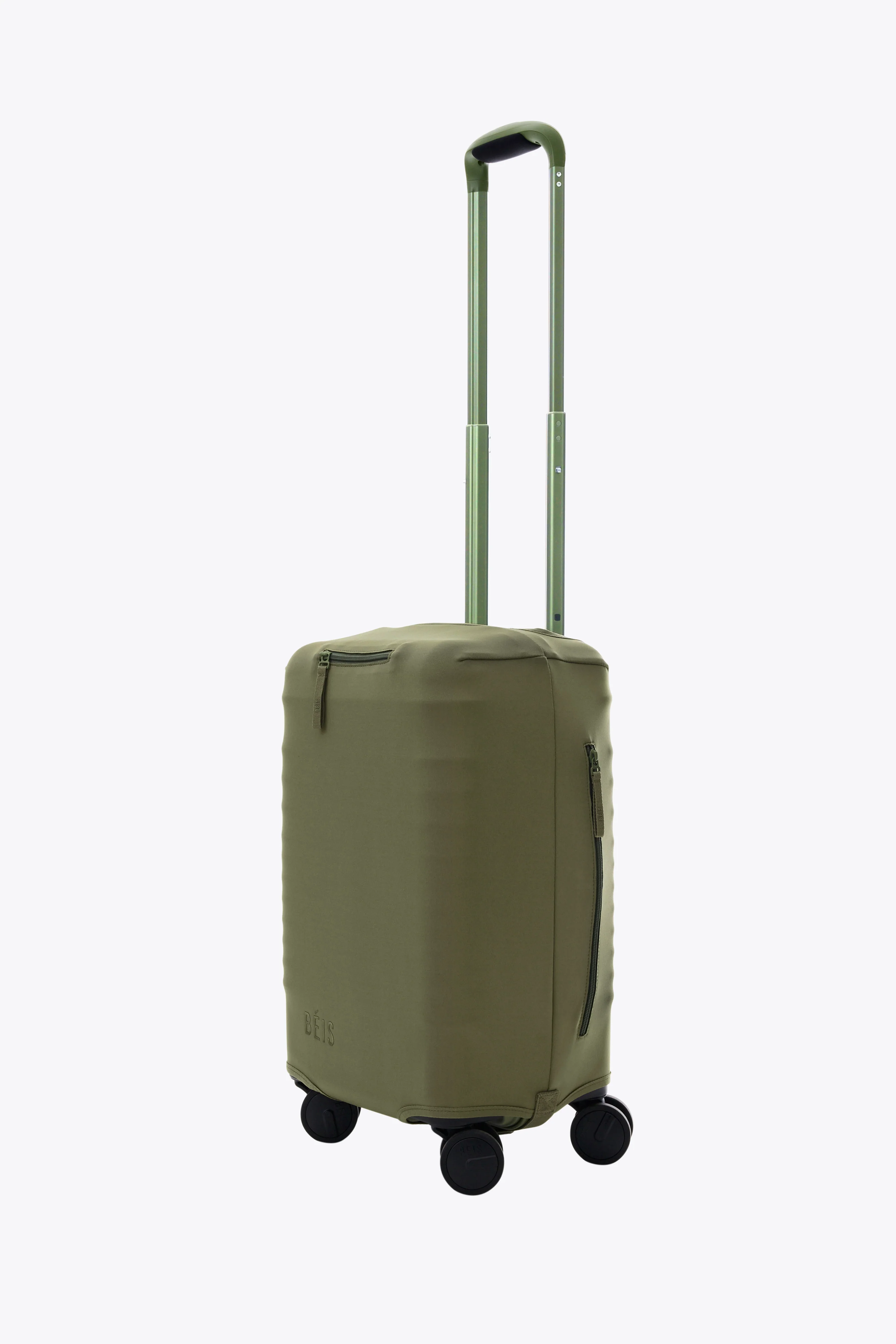 The Small Carry-On Luggage Cover in Olive - Image 3
