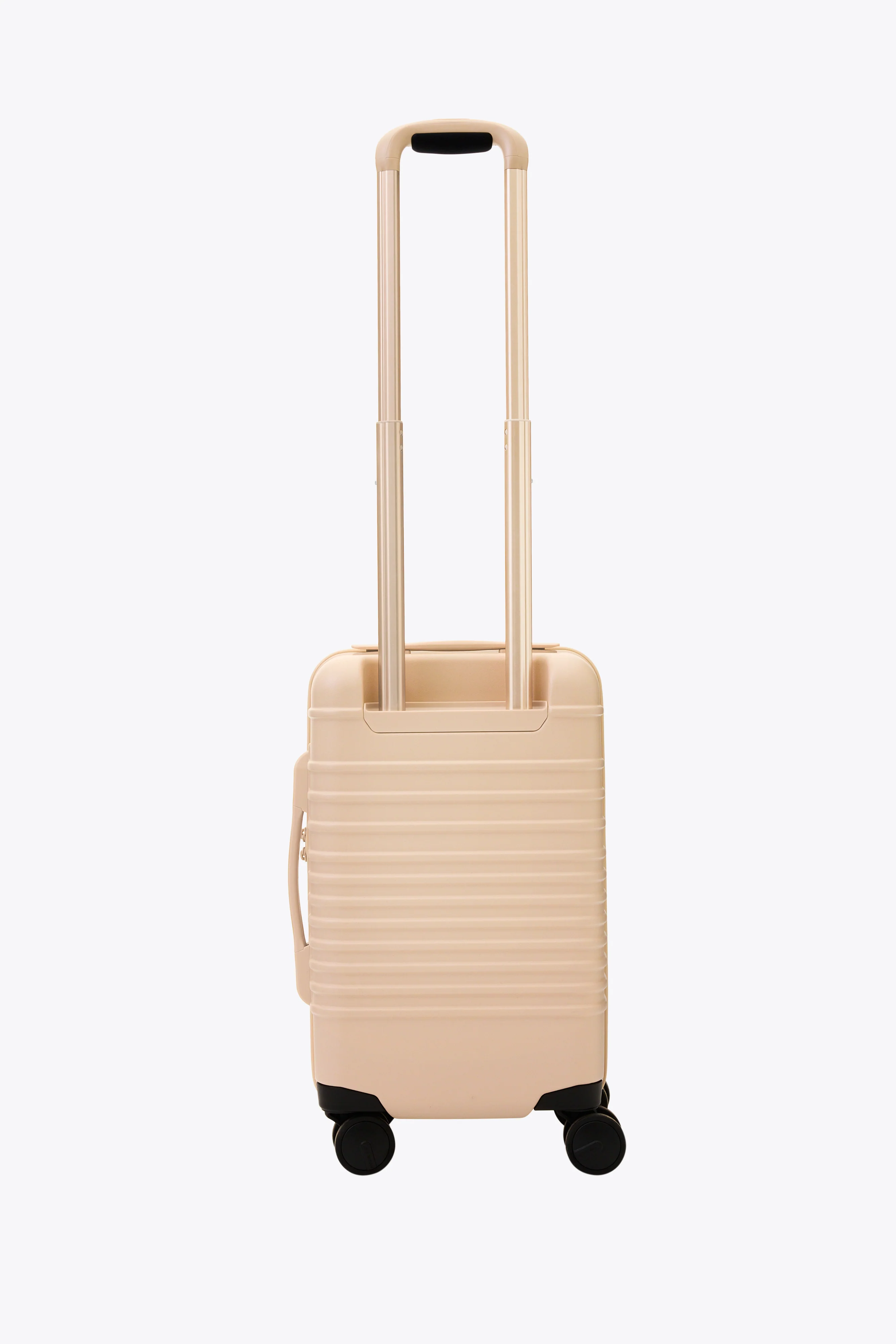 The Small Carry-On Roller in Beige - Image 3