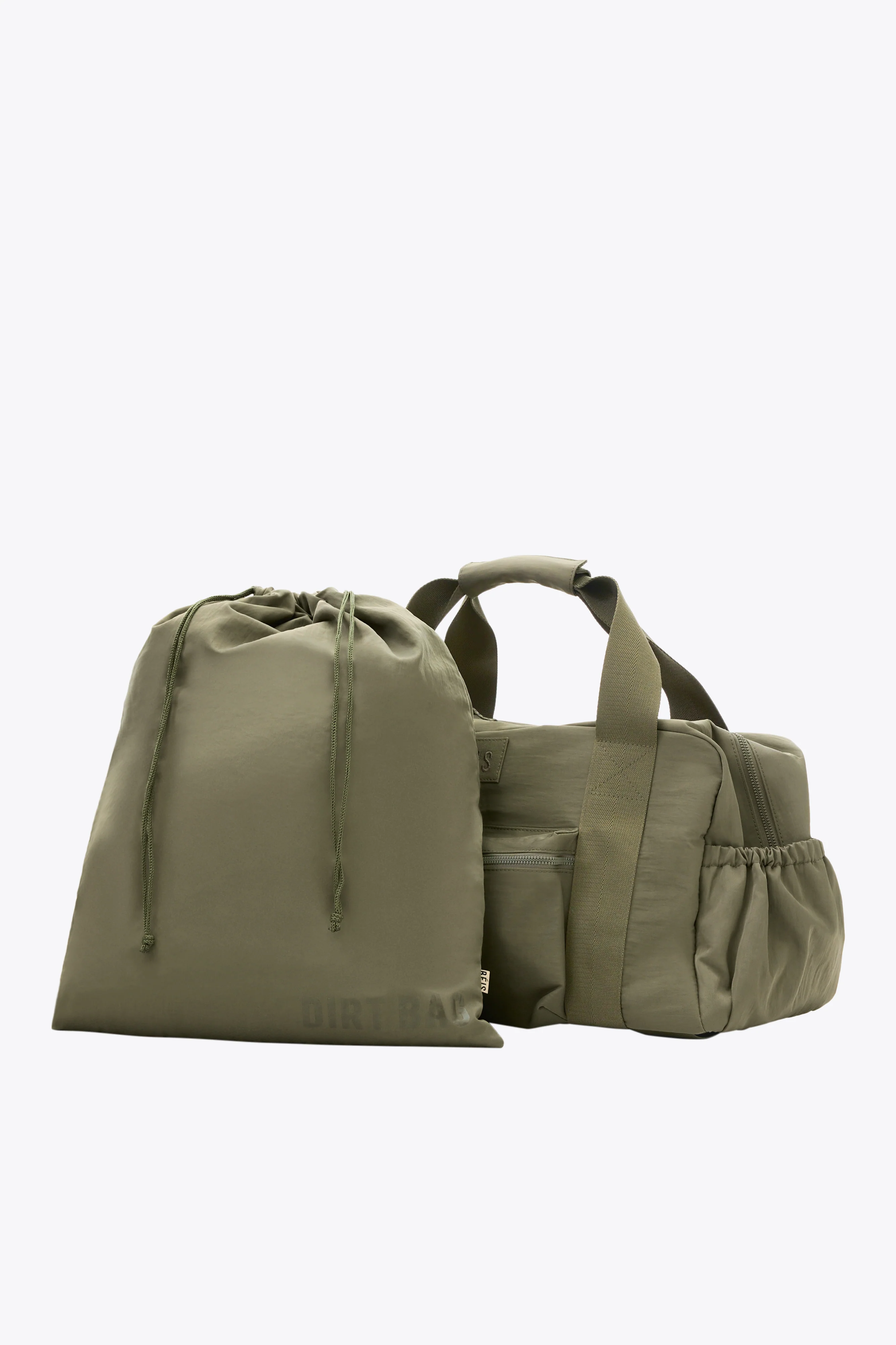 The Sport Duffle Backpack in Olive - Image 3