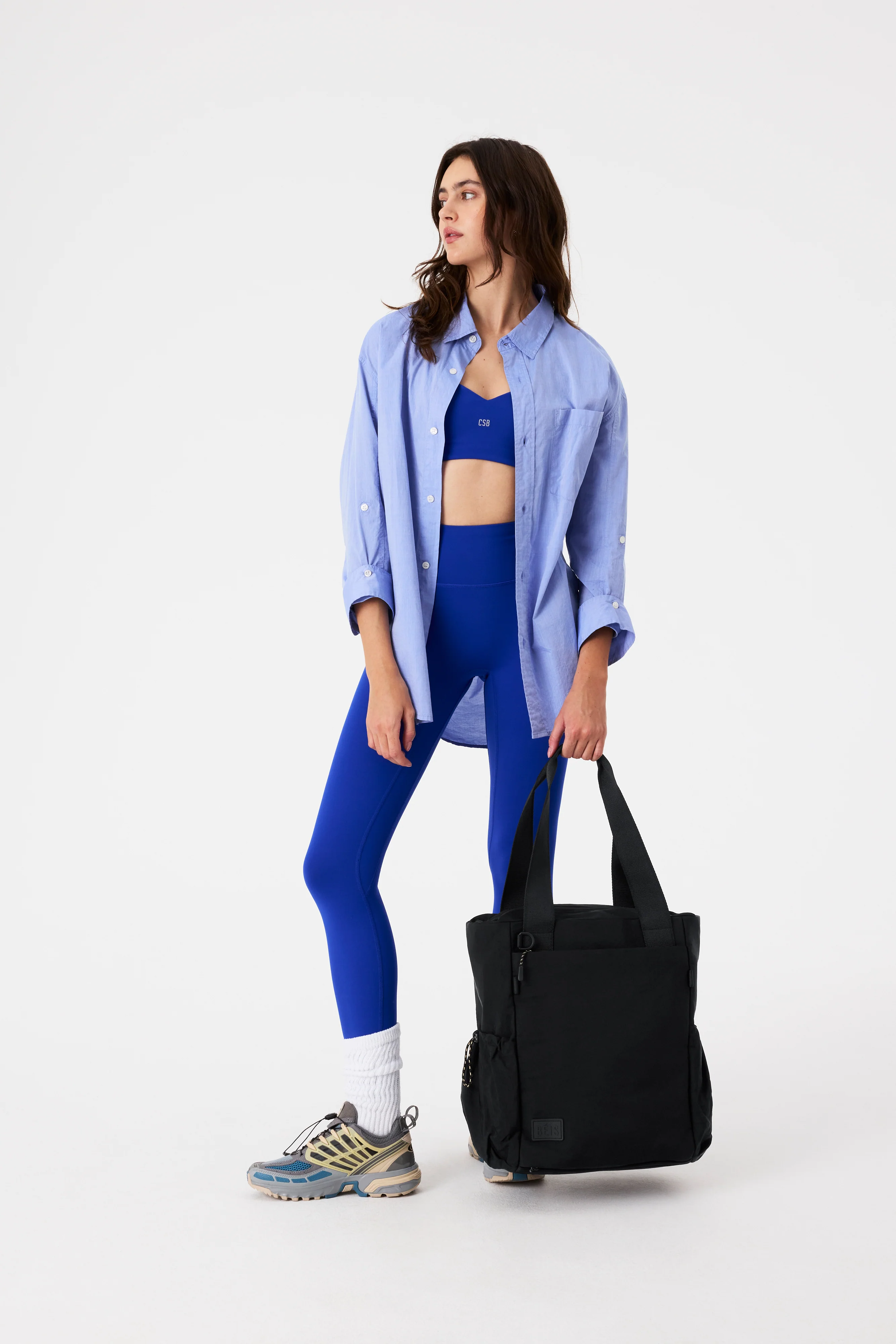 The Sport Tote in Black - Image 5