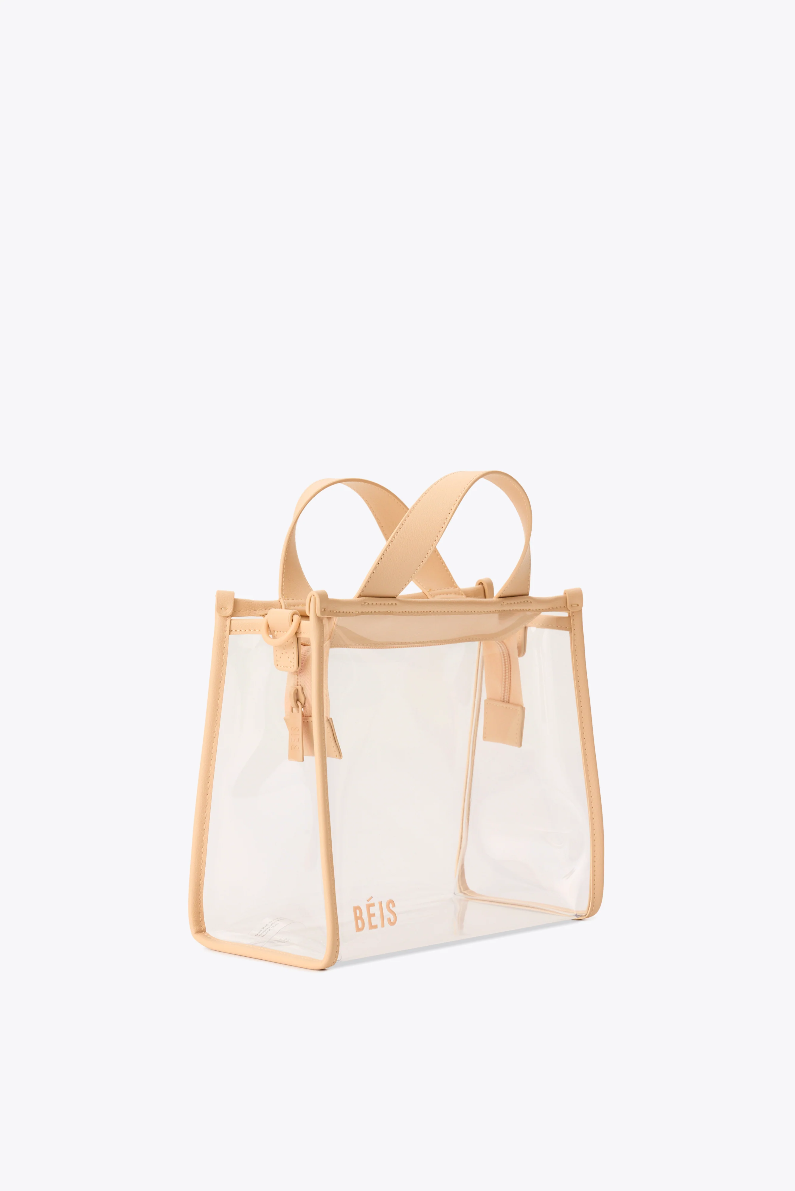 The Stadium Crossbody in Beige - Image 4