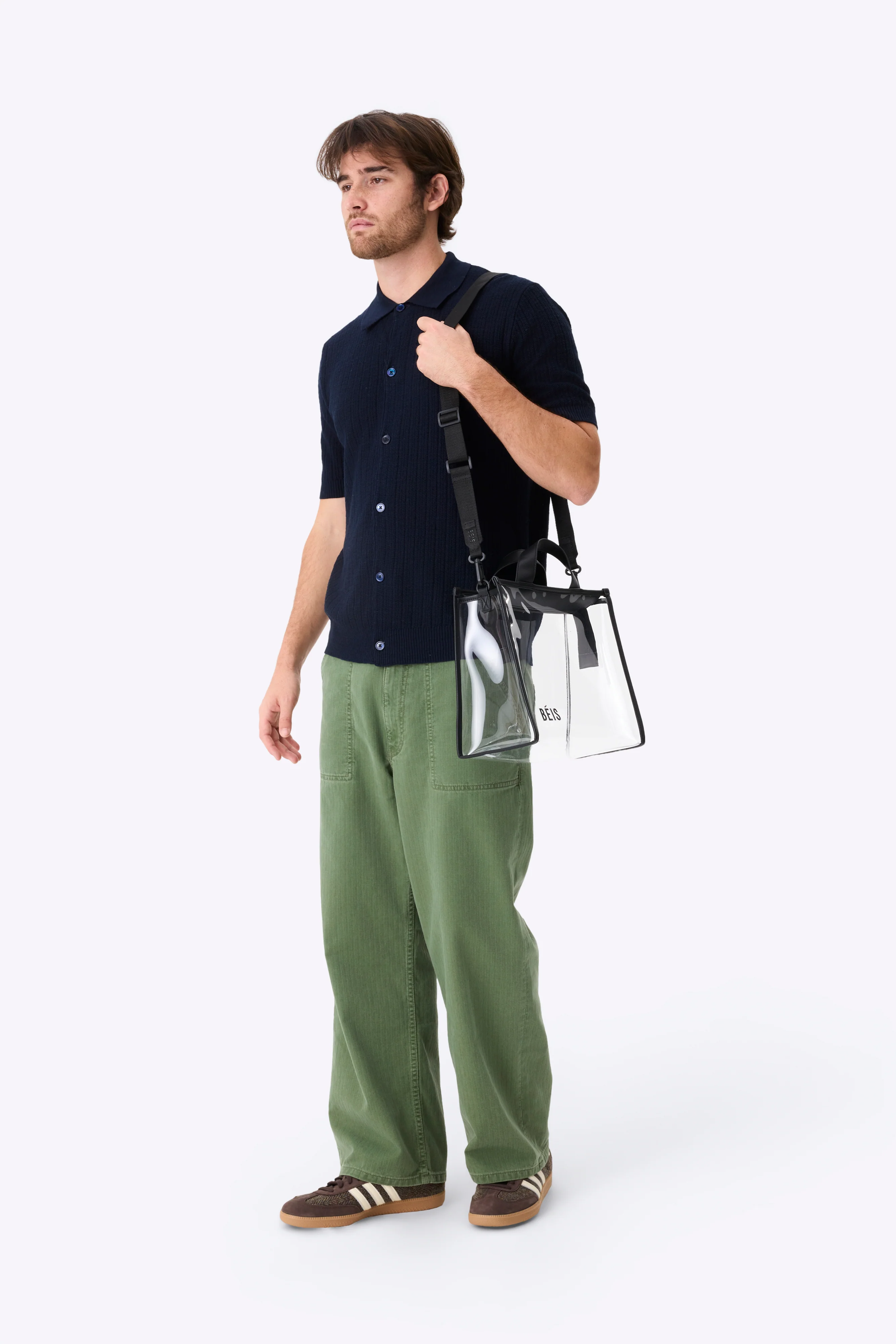 The Stadium Tote in Black - Image 2