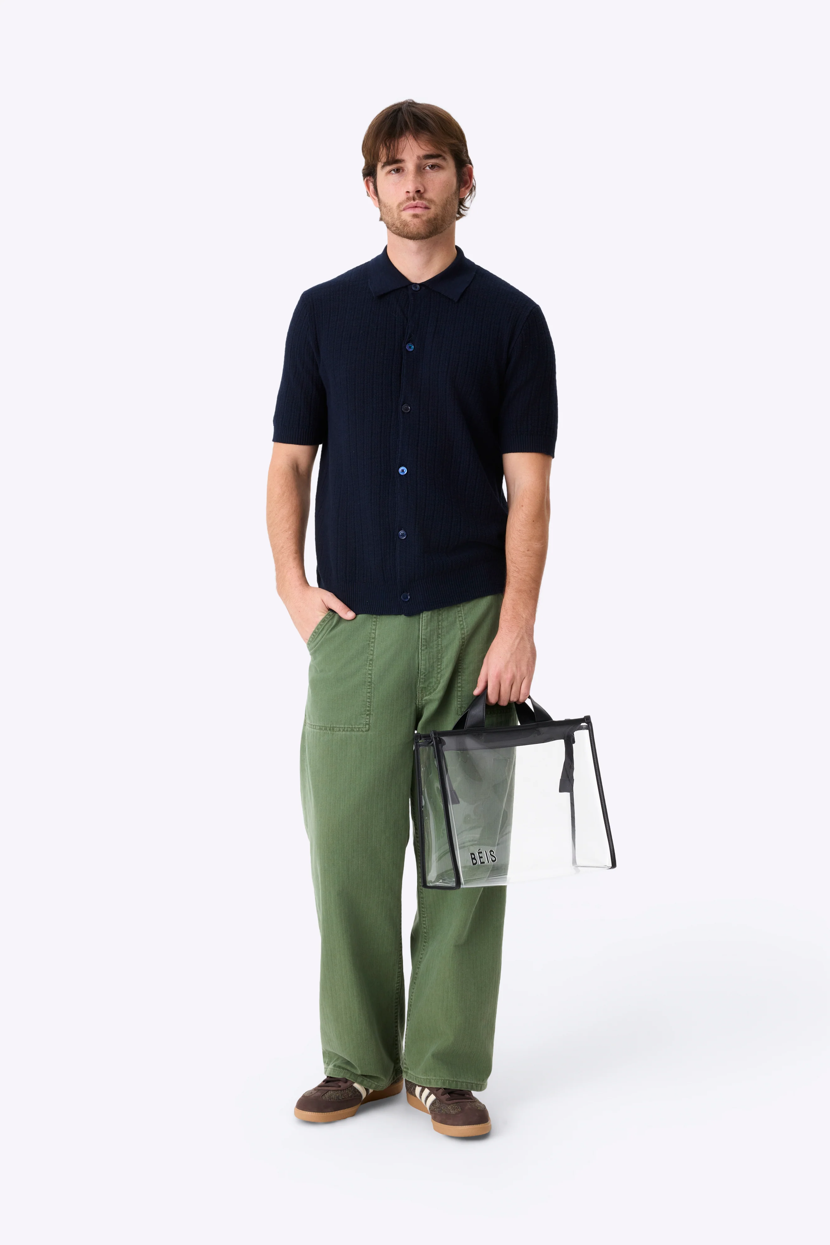 The Stadium Tote in Black - Image 3