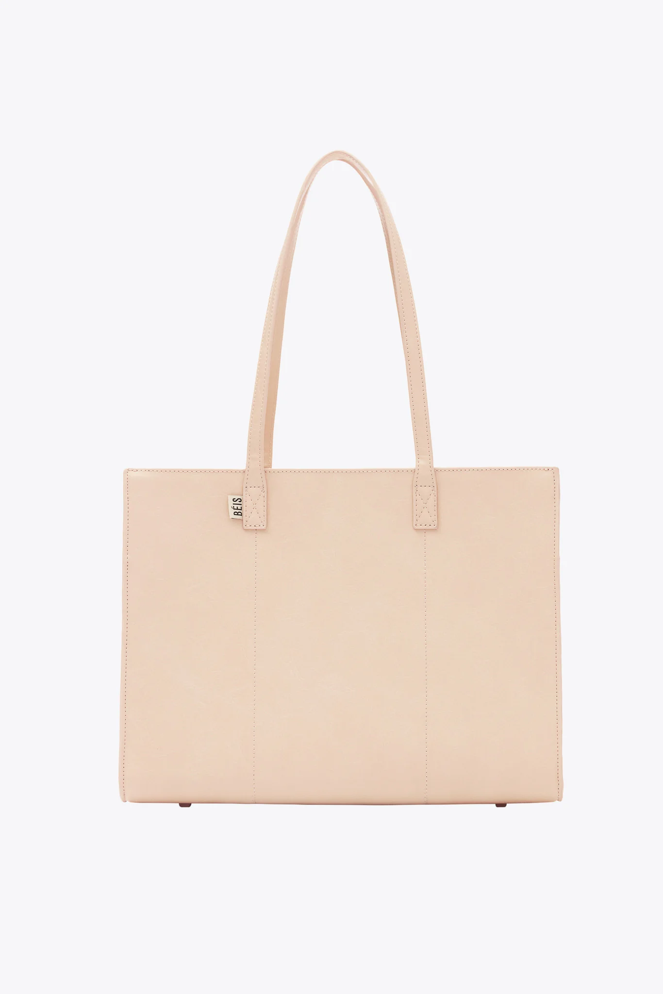 The Work Tote in Beige - Image 14