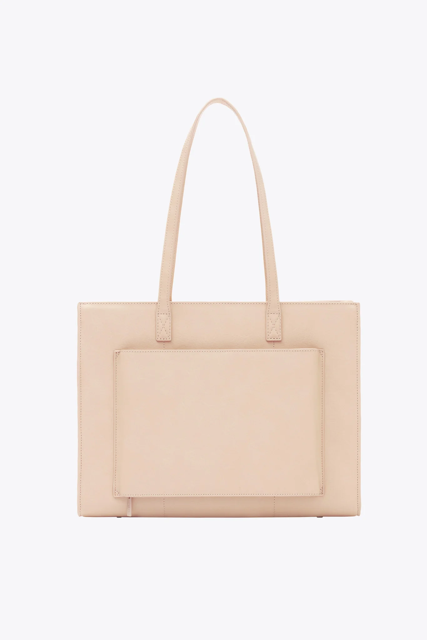 The Work Tote in Beige - Image 3